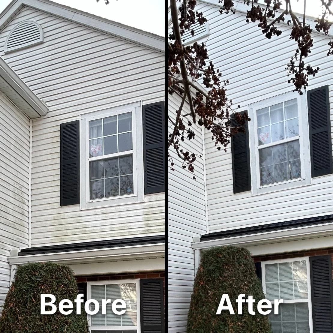 Pressure washing results by LFG Wash in Geneva, IL