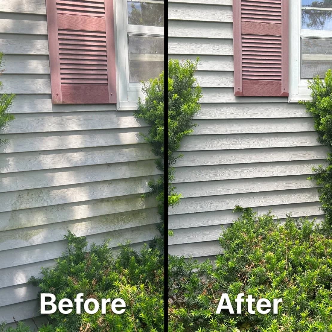 Pressure washing results by LFG Wash in Geneva, IL