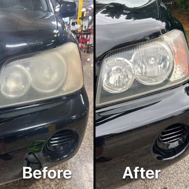 Car Headlight Restoration